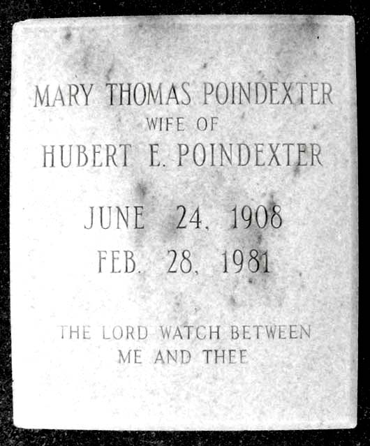 Mary Janet Poindexter
