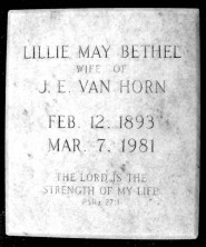 Lillie May Van Horn