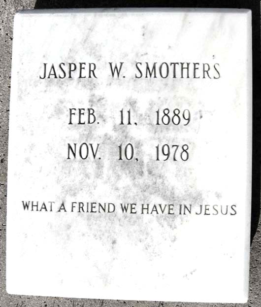 Jasper Wall Smothers