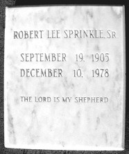 Robert Lee Sprinkle