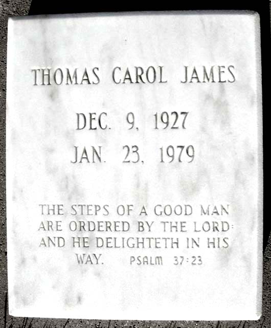 Thomas Carol James