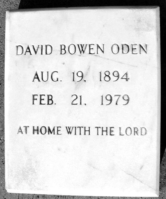 David Bowen Oden