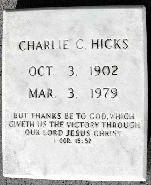 Charlie C. Hicks