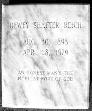 Dewey Shafter Reich