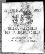 Richard Beauchamp Sheek