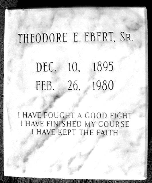 Theodore Elgin Ebert
