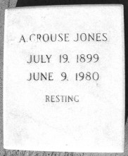 Asbury Crouse Jones