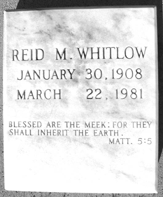 Reid Maxwell Whitlow