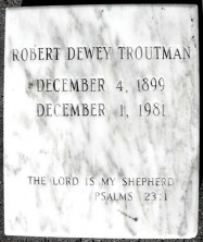 Robert Dewey Troutman