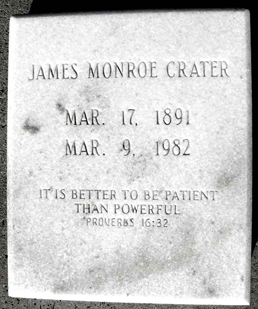 James Monroe Crater
