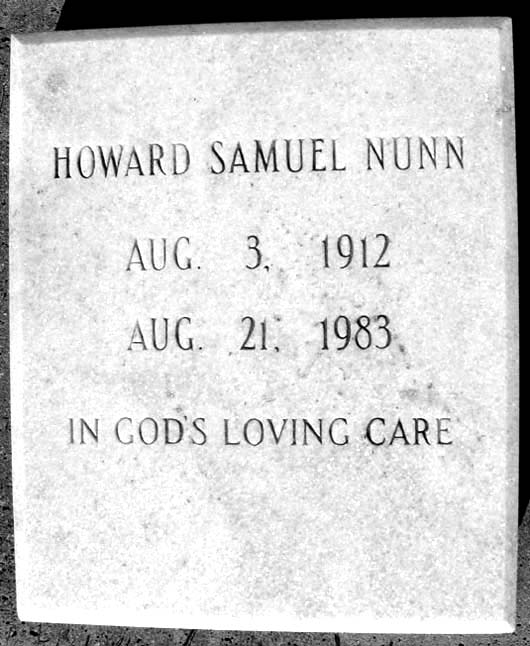 Howard Samuel Nunn