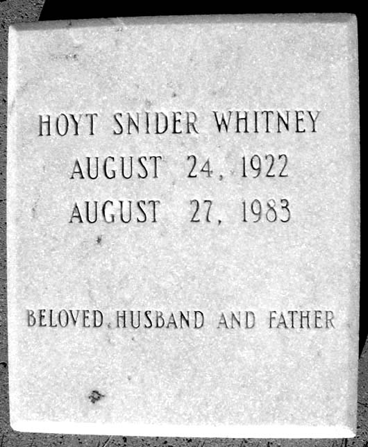 Hoyt Snider Whitney