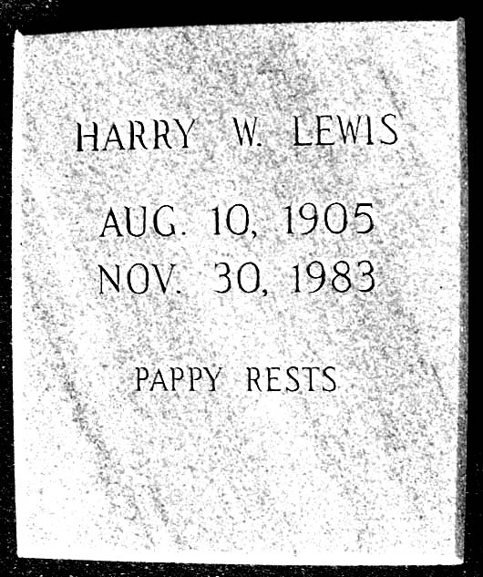 Harry Wilson Lewis