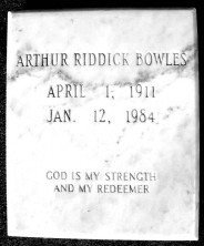 Arthur Riddick Bowles