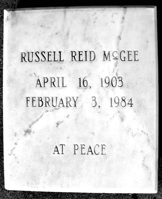 Russell Reid McGee