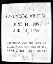 Carl Vestal Whitt