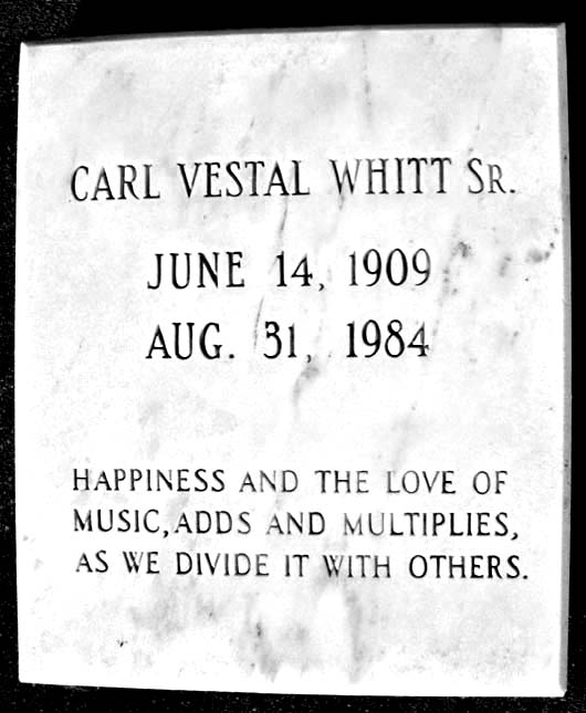 Carl Vestal Whitt