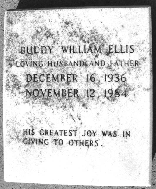 Buddy William Ellis
