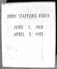 John Stafford Rider