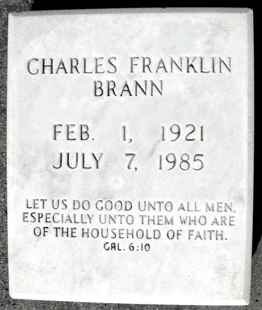 Charles Franklin Brann