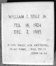 William Edward Hege
