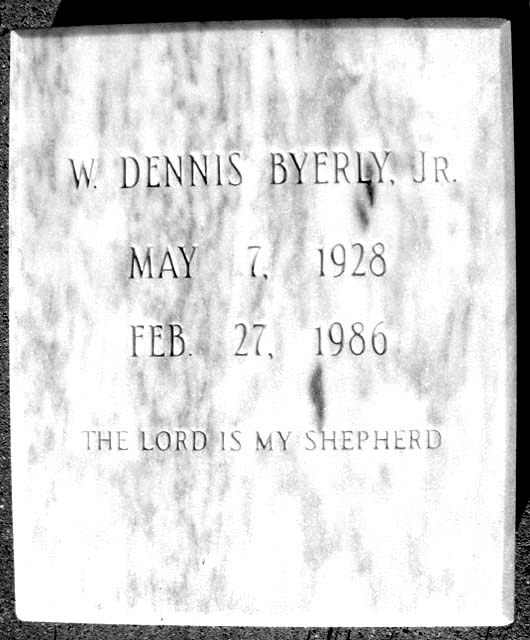 William Dennis Byerly