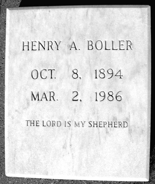 Henry Adriaan George Boller