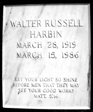 Walter Russell Harbin