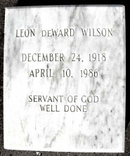 Leon deWard Wilson