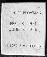 Benjamin Bruce Plowman