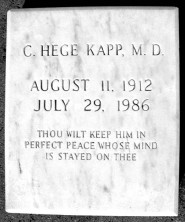 Constantine Hege Kapp