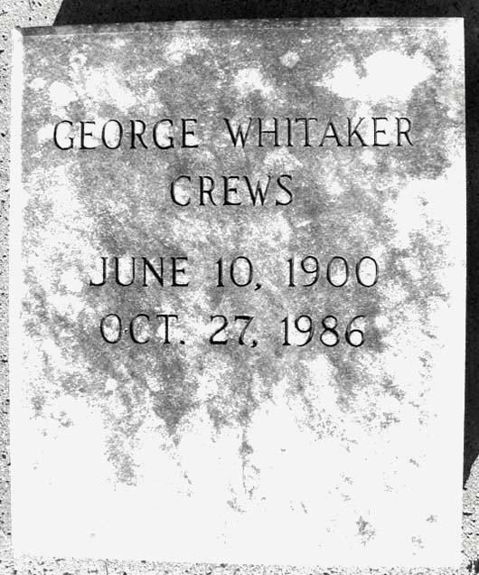 George Whitaker Crews