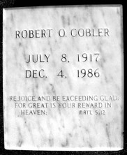 Robert Obie Cobler
