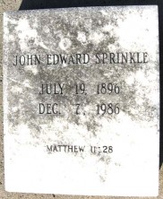 John Edward Sprinkle