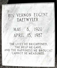 Vernon Eugene Daetwyler