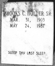 Brooks Cornelius Holder