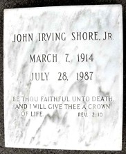 John Irving Shore