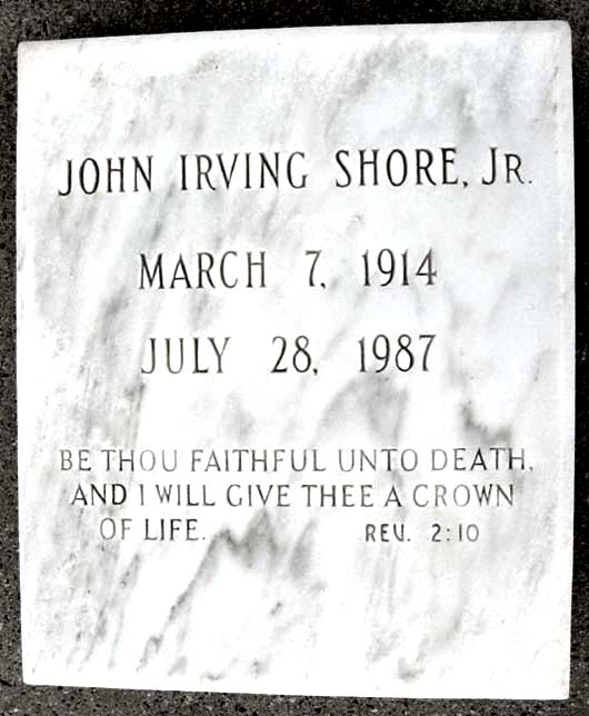 John Irving Shore