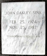 John Oakley Sink