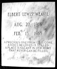 Elbert Lewis Weavil
