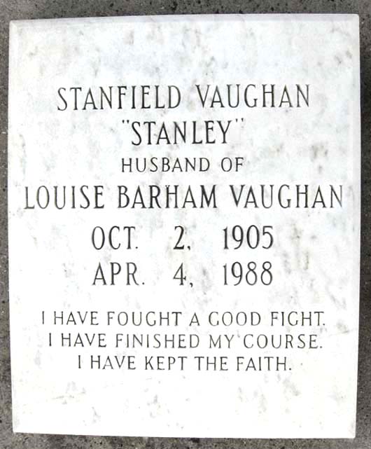 Stanfield F. Vaughan