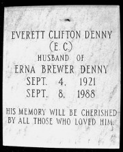 Everett Clifton Denny