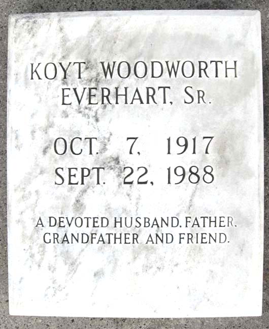 Koyt Woodworth Everhart