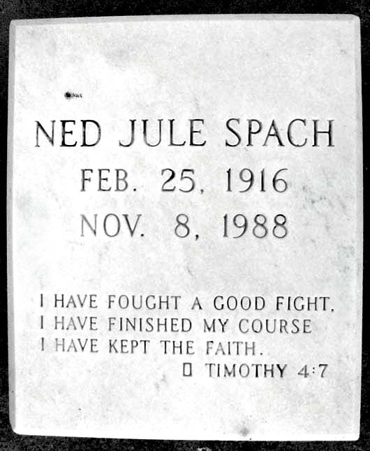 Ned Jule Spach