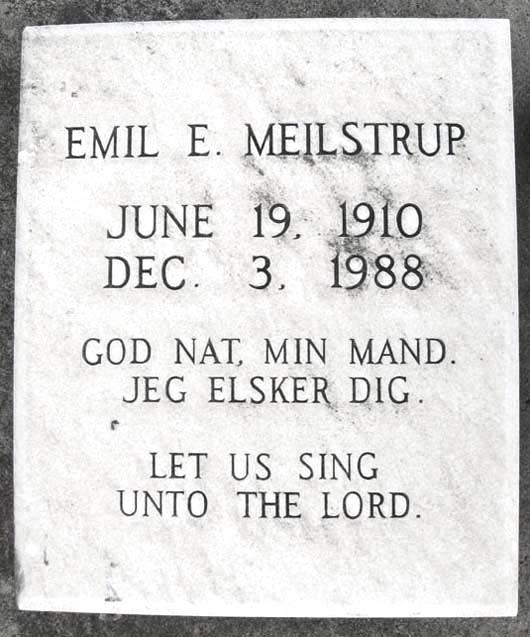 Emil Ernest Meilstrup