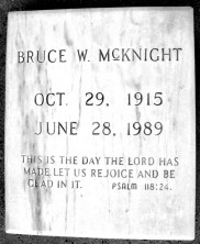 Bruce Wall McKnight