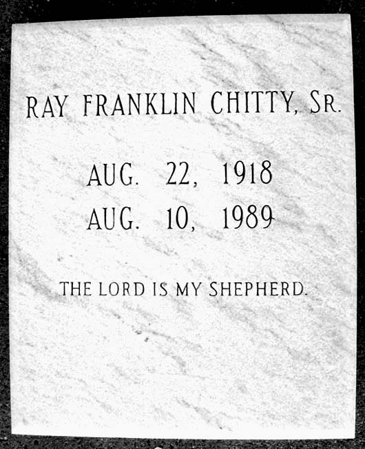 Ray Franklin Chitty