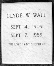 Clyde Weldon Wall