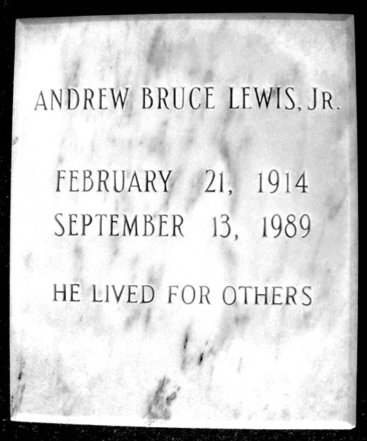 Andrew Bruce Lewis