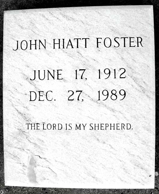 John Hiatt Foster